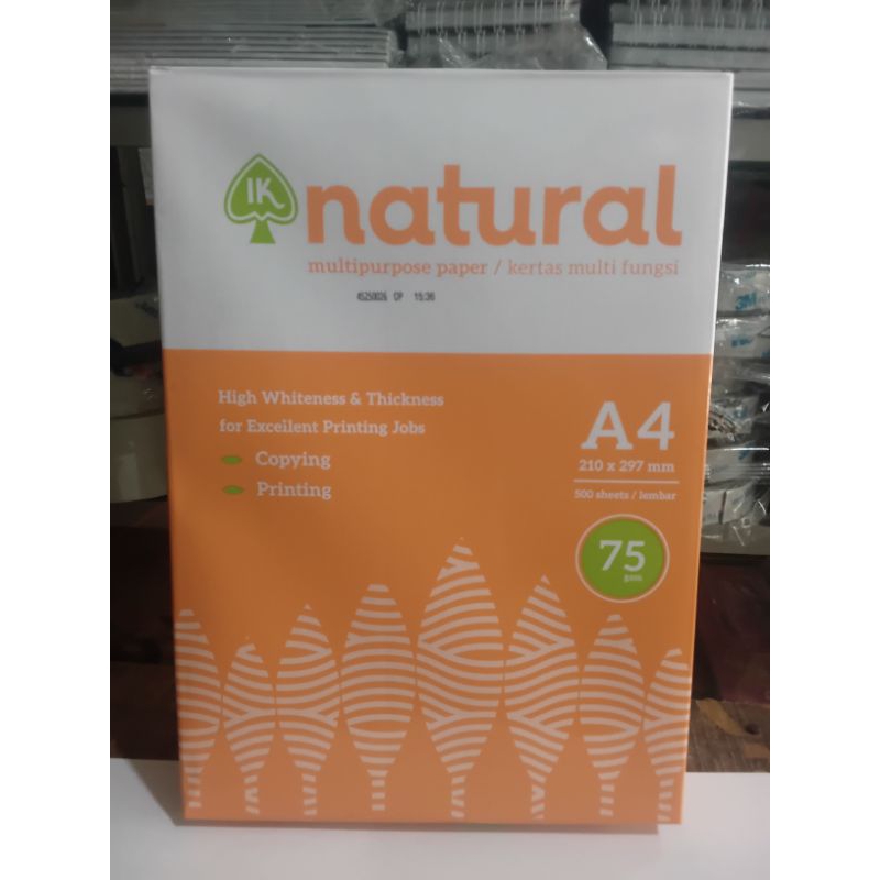 Jual 1 Pack setengah Rim Kertas Hvs Ukuran A4 | Shopee Indonesia