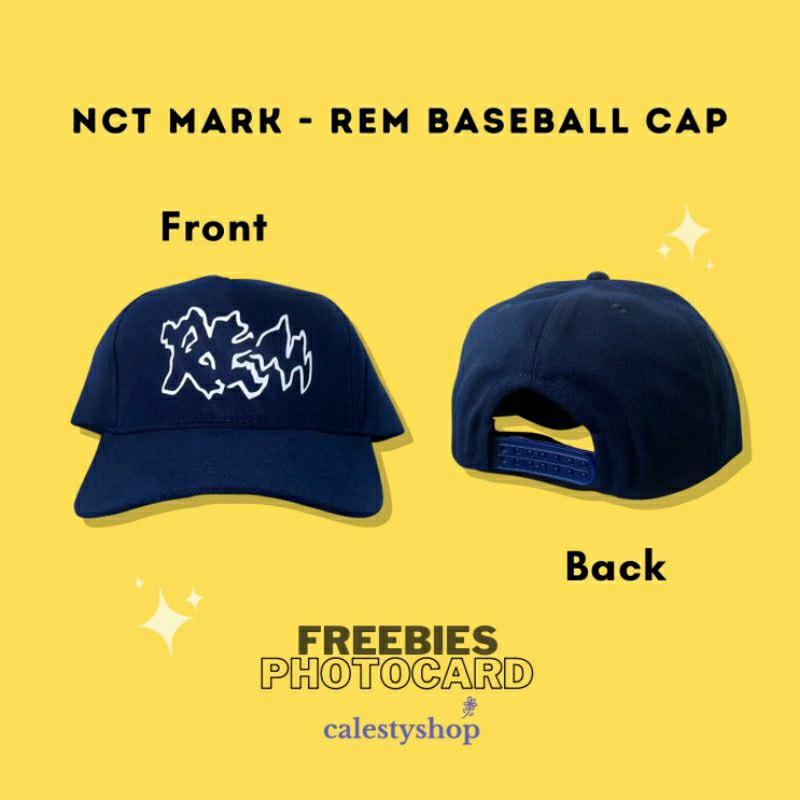 Jual Topi Baseball REM NCT MARK - THE FIRSTFRUIT Baseball Cap