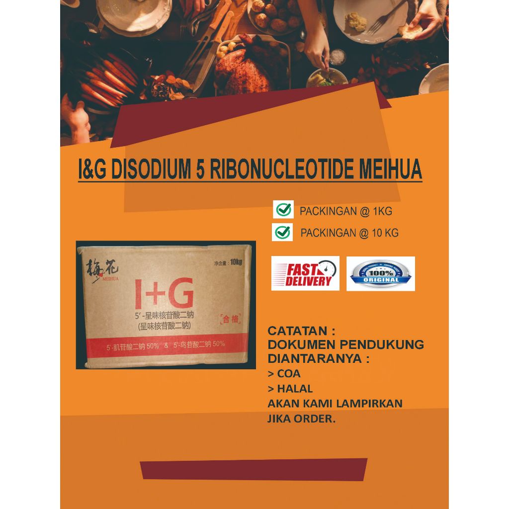 Jual I&G DISODIUM 5 RIBONUCLEOTIDE / 1000 rasa / RIBOTIDE UKURAN 1 KG ...