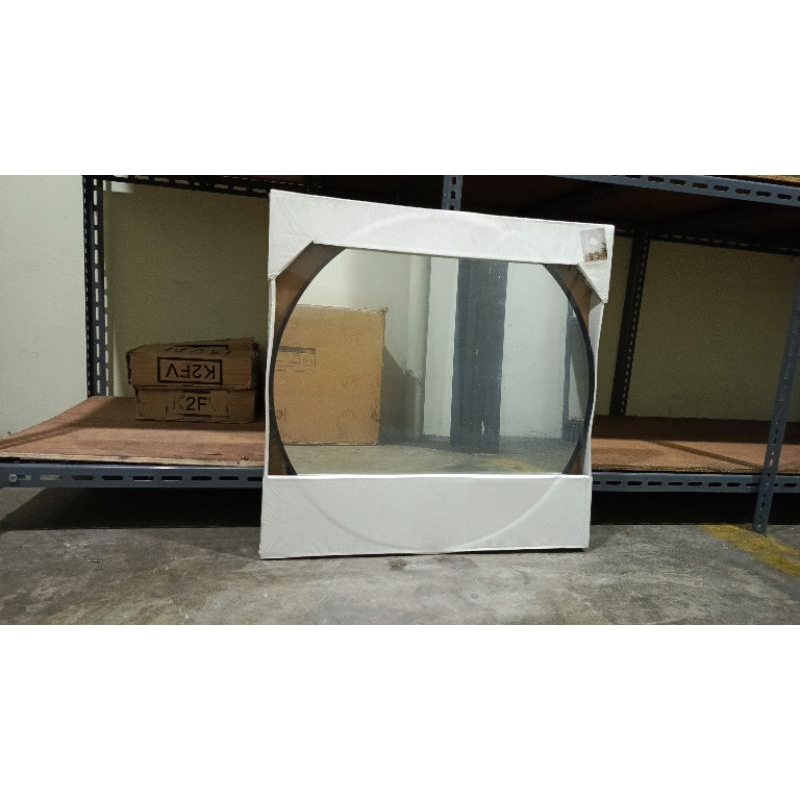 Jual Informa Wall Mirror Round Black 60 cm | Shopee Indonesia