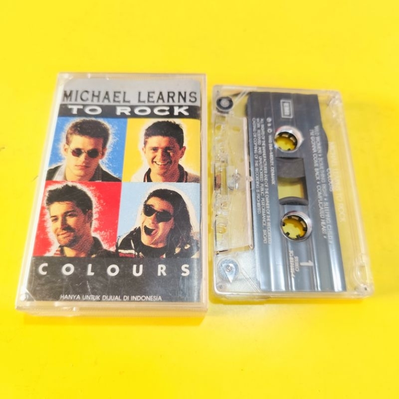 Jual Kaset MICHAEL LEARNS TO ROCK Colours | Shopee Indonesia
