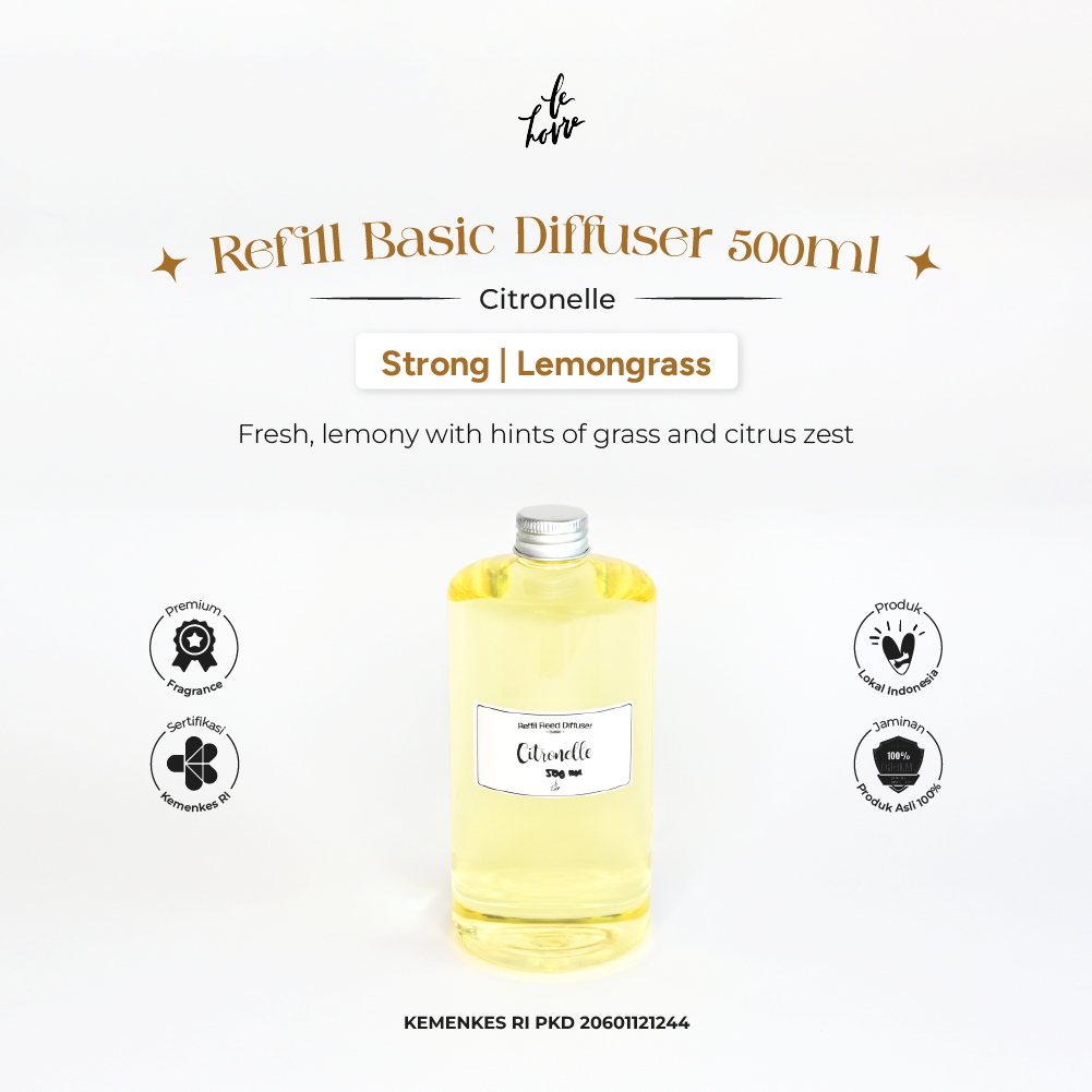 Jual Le Havre - Refill Basic Diffuser 500ml (Isi Ulang Reed Diffuser ...