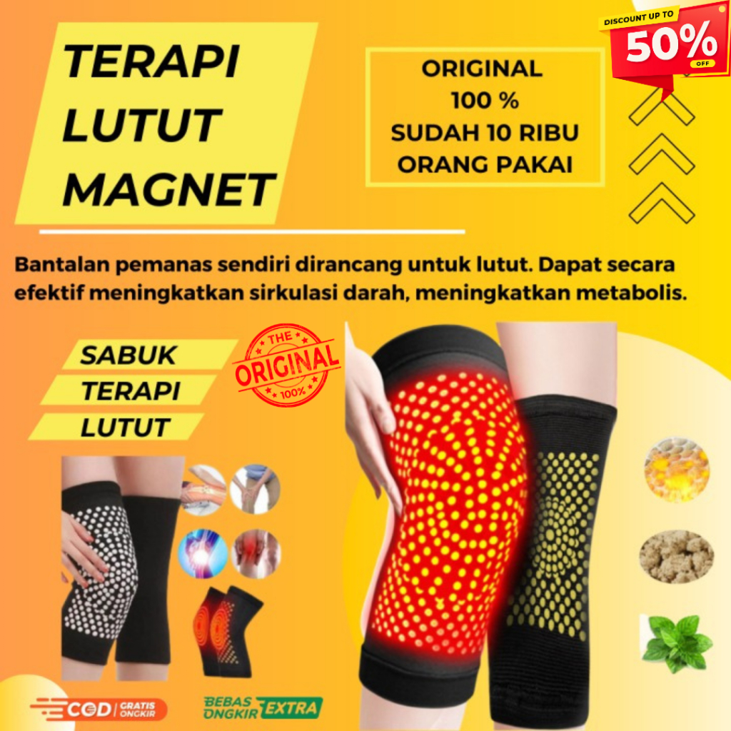 Jual Sabuk Kesehatan Untuk Terapi Lutut / Paha / Betis / Deker Ginger ...