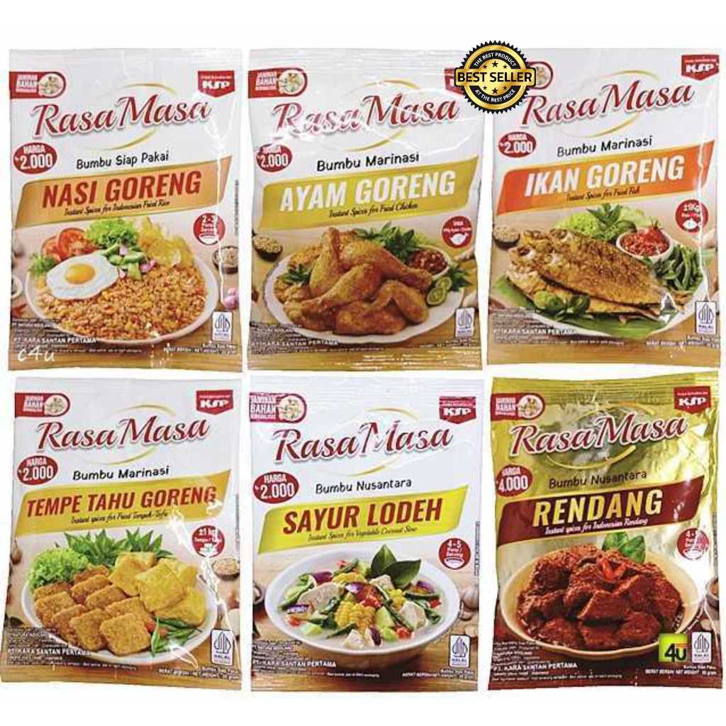 Jual Rasamasa Aneka Bumbu Praktis: Bumbu Masak Rasamasa 50gr / Rasamasa ...