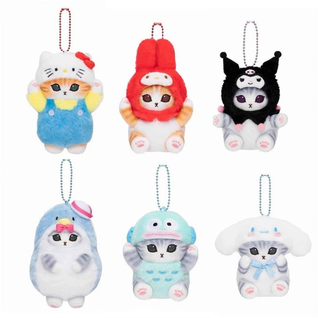 jual-mofusand-cat-neko-costume-mini-doll-keychain-gantungan-kunci