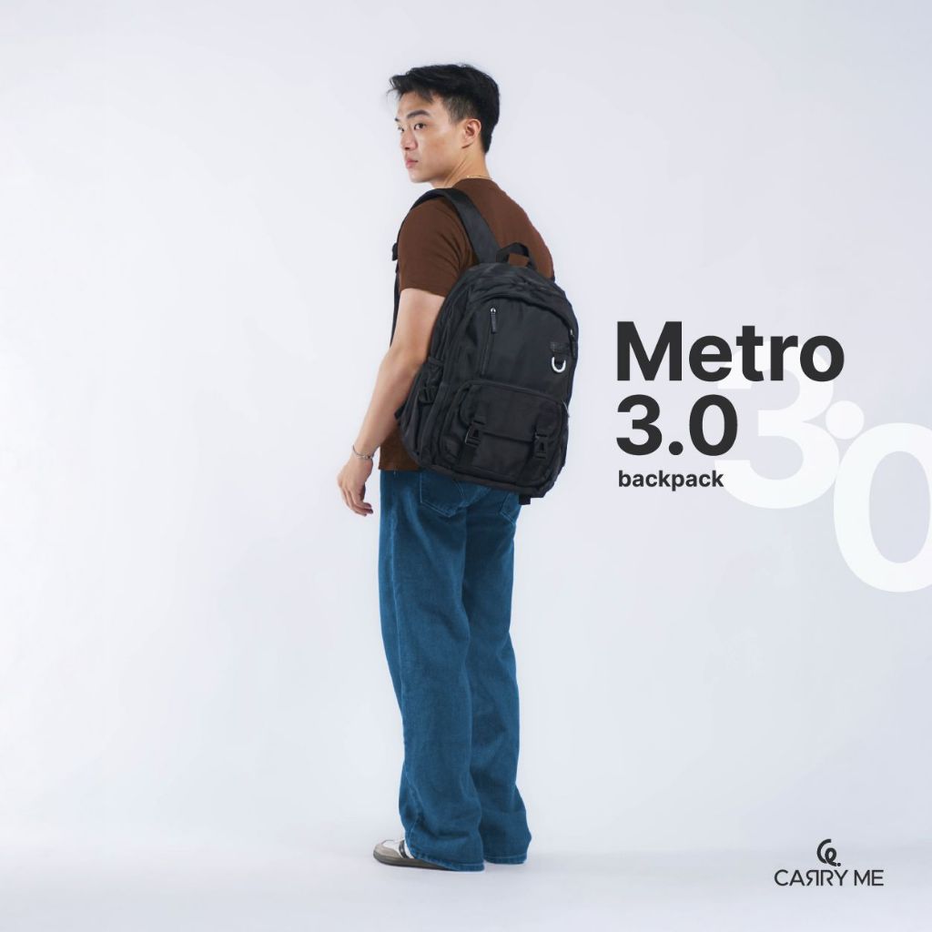 Jual Carry Me - Metro 3.0 Backpack / Ransel Unisex / Desain Modern ...