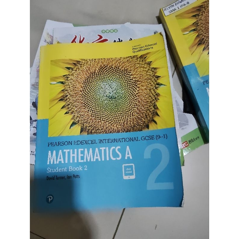 Jual BUKU MATHEMATICS A STUDENT BOOK 2 PEARSON EDEXCEL INTERNATIONAL 
