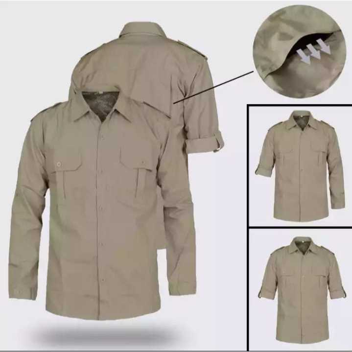 Jual Seragam Baju Kemeja Lapangan Tactical Panjang Trans TV Net TV PDL ...