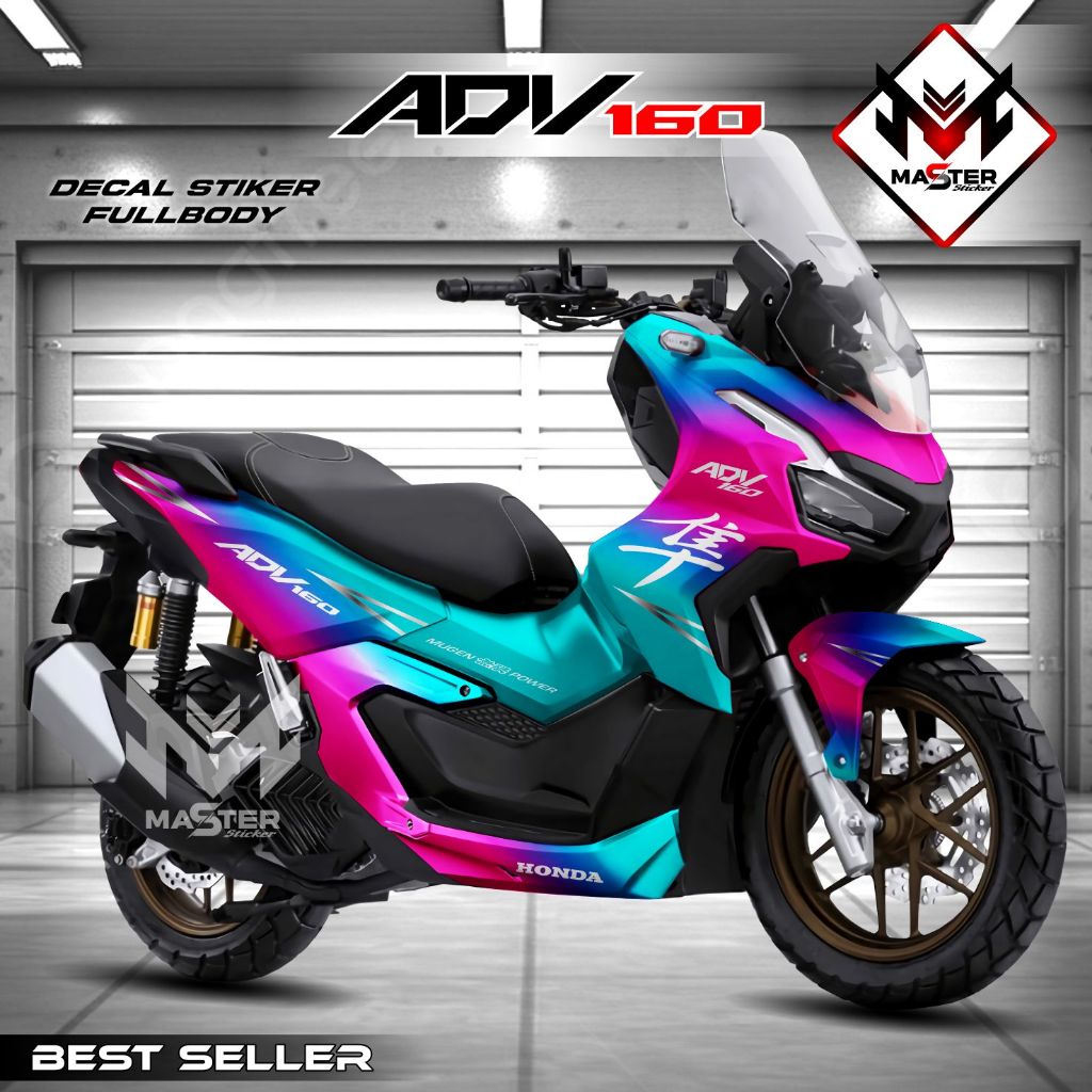 Jual (COD) Decal Sticker Honda Adv 160 Fullbody Dekal Stiker Striping ...