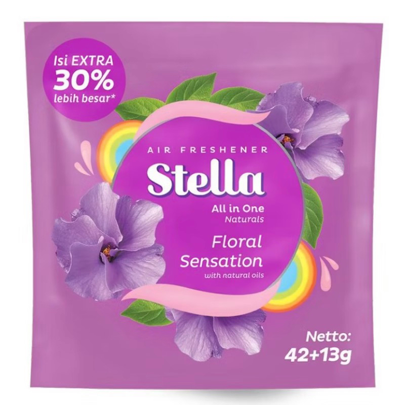 Jual Stella All In One Floral Sensation 42+13gr - Pengharum Ruangan ...