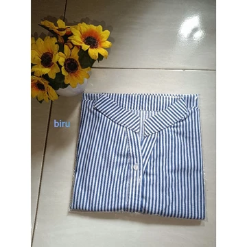 Baju Wanita Reyna Blouse Atasan Salur Blouse Salur Baju Atasan Wanita