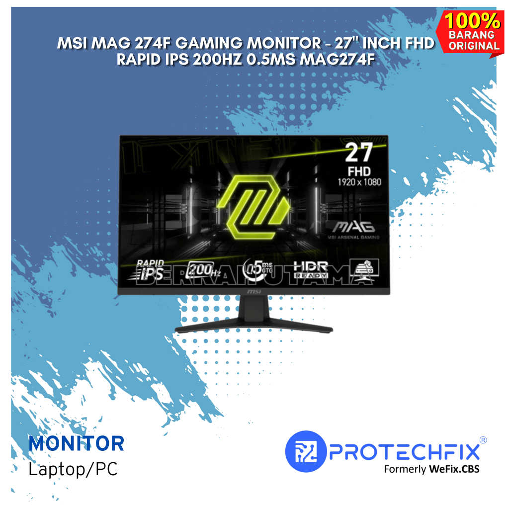 Jual MSI MAG 274F GAMING MONITOR - 27