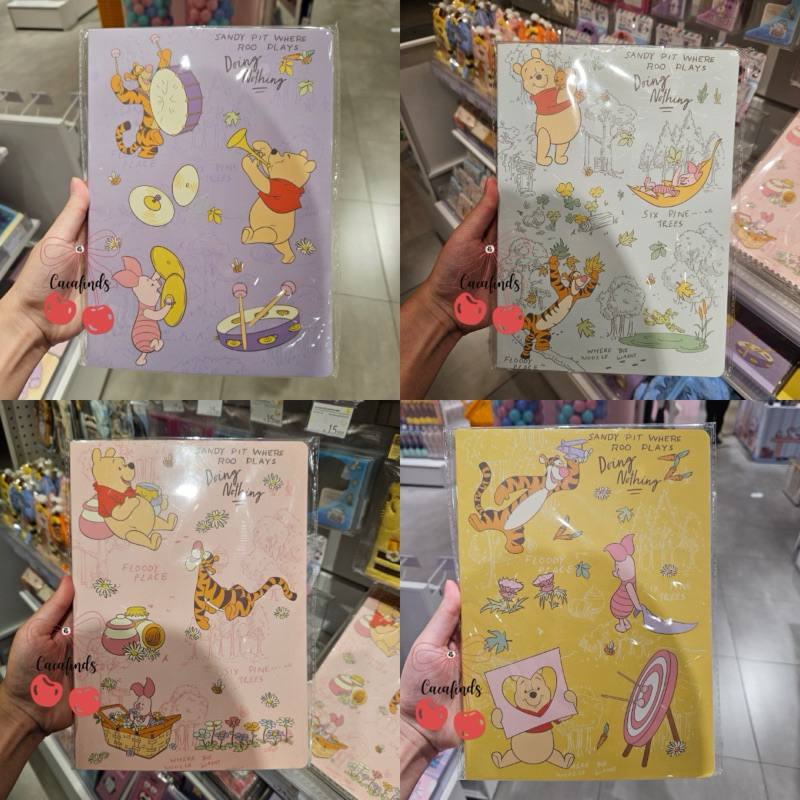 Jual OHSOME x Disney‼️Buku Tulis / Notebook B5 Winnie The Pooh ...