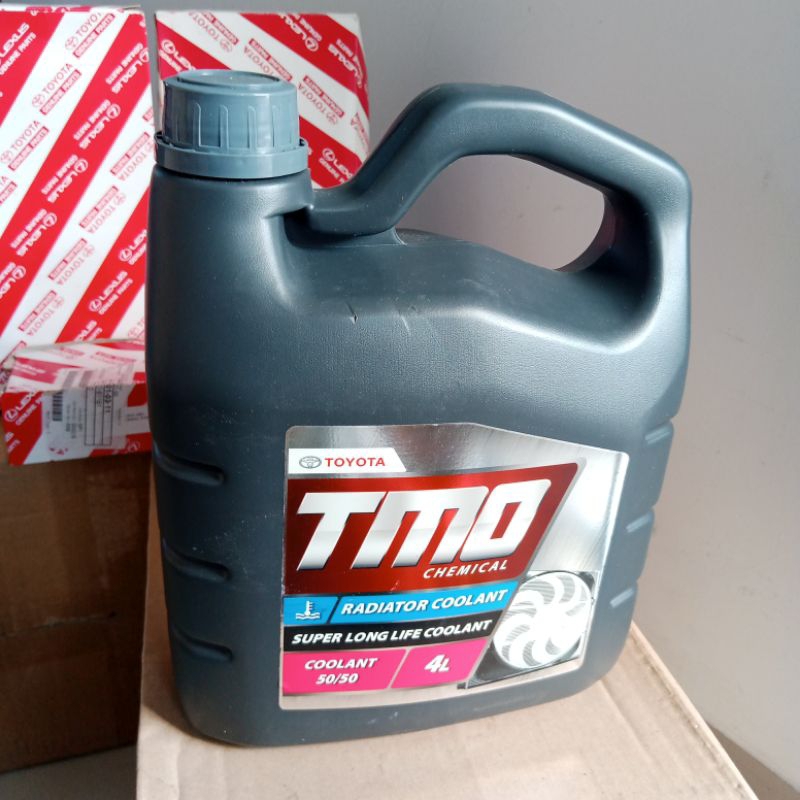 Jual Air Radiator Long Life Coolant Toyota 50/50 - 4 Liter | Shopee ...