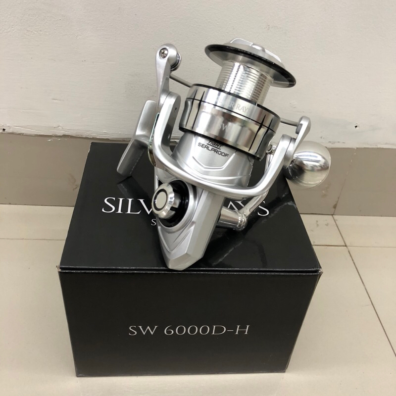 Jual REEL TRIDENTECH SILVER RAYS SW 6000 H / SW 8000 H | Shopee Indonesia