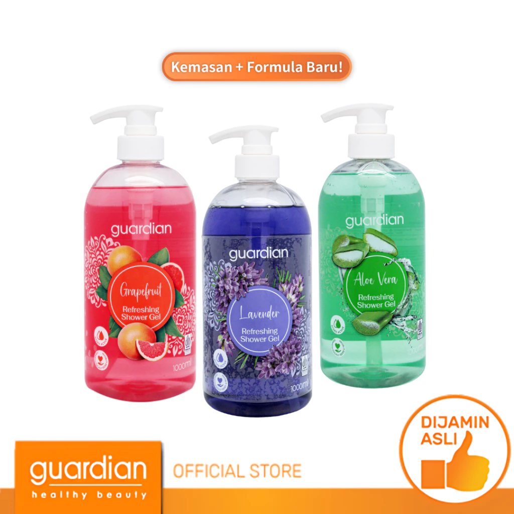 Guardian Refreshing Body Wash Shower Gel 1L