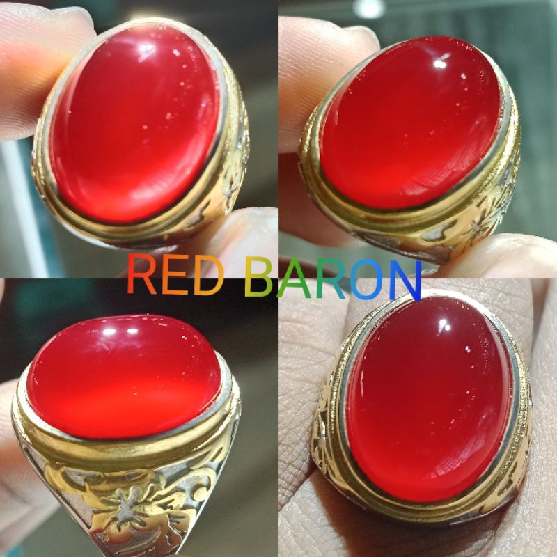 Jual NATURAL AKIK RED BARON | Shopee Indonesia