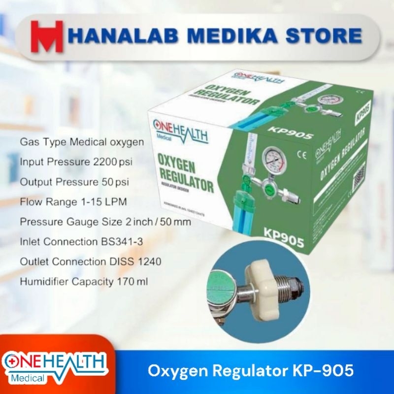 Jual ONEHEALTH OXYGEN REGULATOR KP-905 / R…