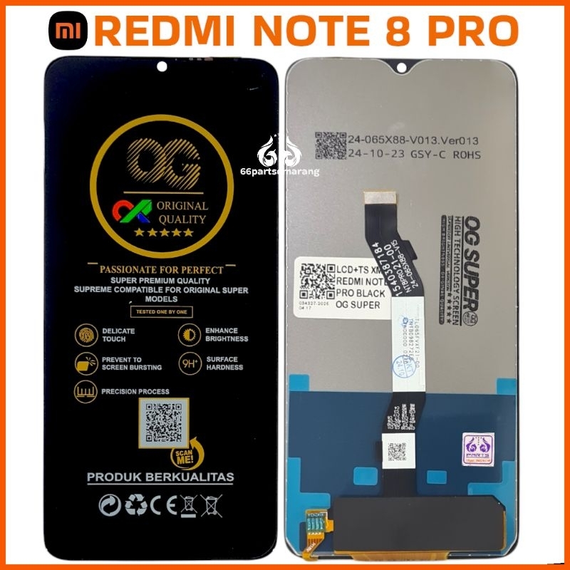 Jual Lcd Touchscreen Redmi Note 8 Pro FULLSET | Shopee Indonesia
