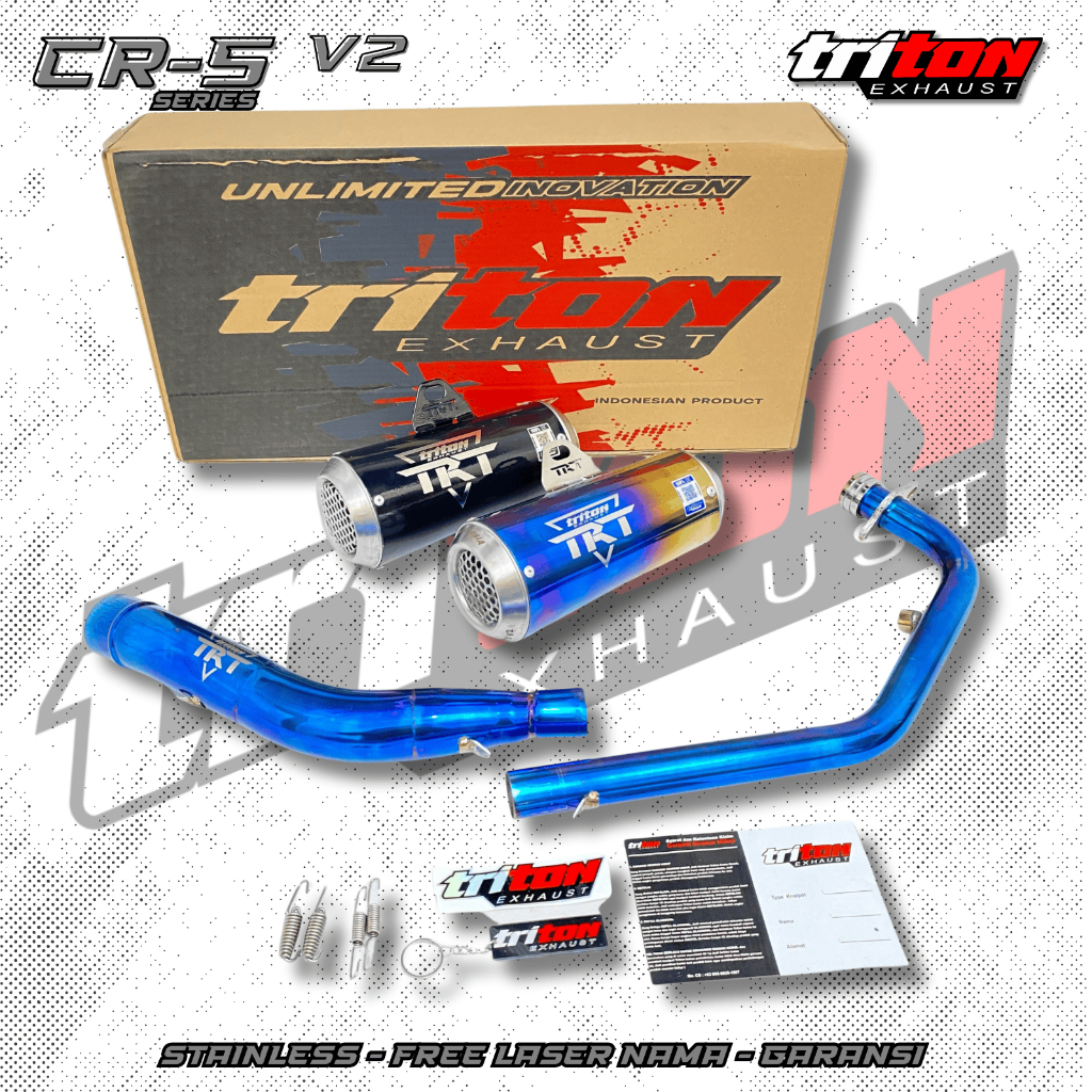 Jual Knalpot Racing CB150R CBR150R R15 Vixion GSX150 TRITON GT-5 V2 ...
