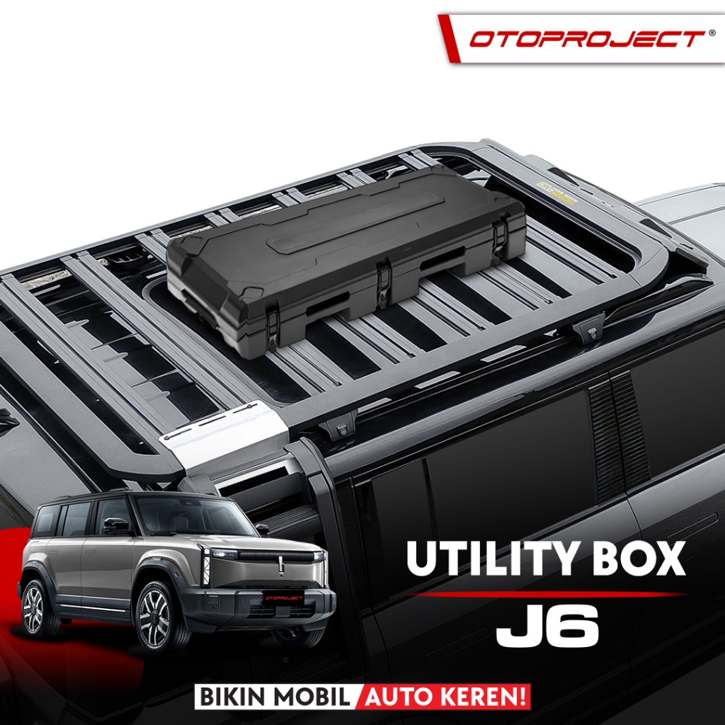 Jual Otoproject - Utility Box For Roof Rack | Box Penyimpanan Serbaguna ...