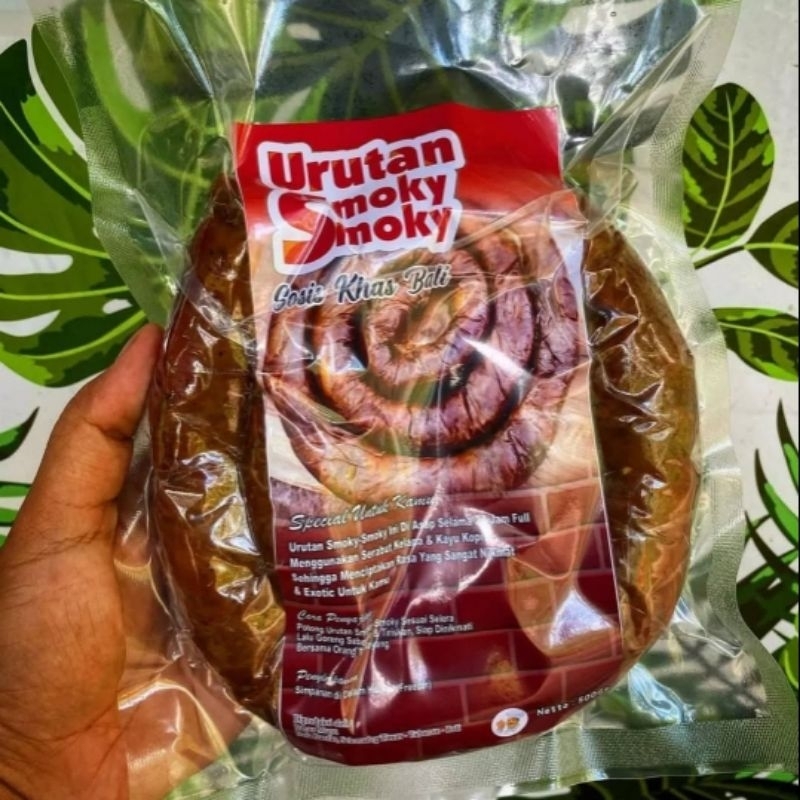 Jual Urutan Babi Asap Smoky Smoky/ sosis bali/ pengiriman reguler/aman ...