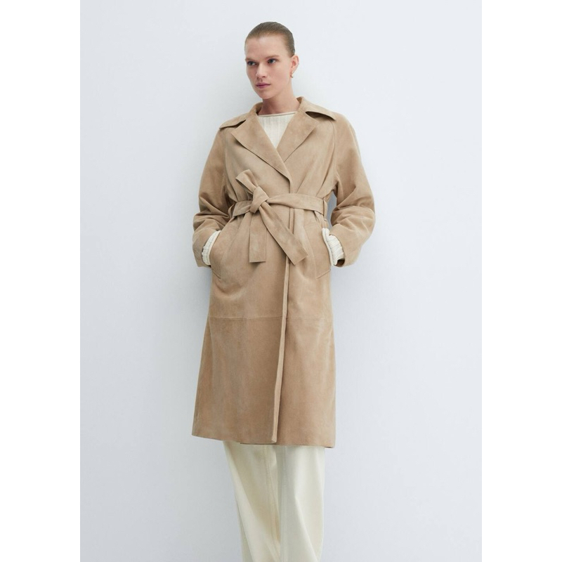 Luxury 70% Wool Belted Coat