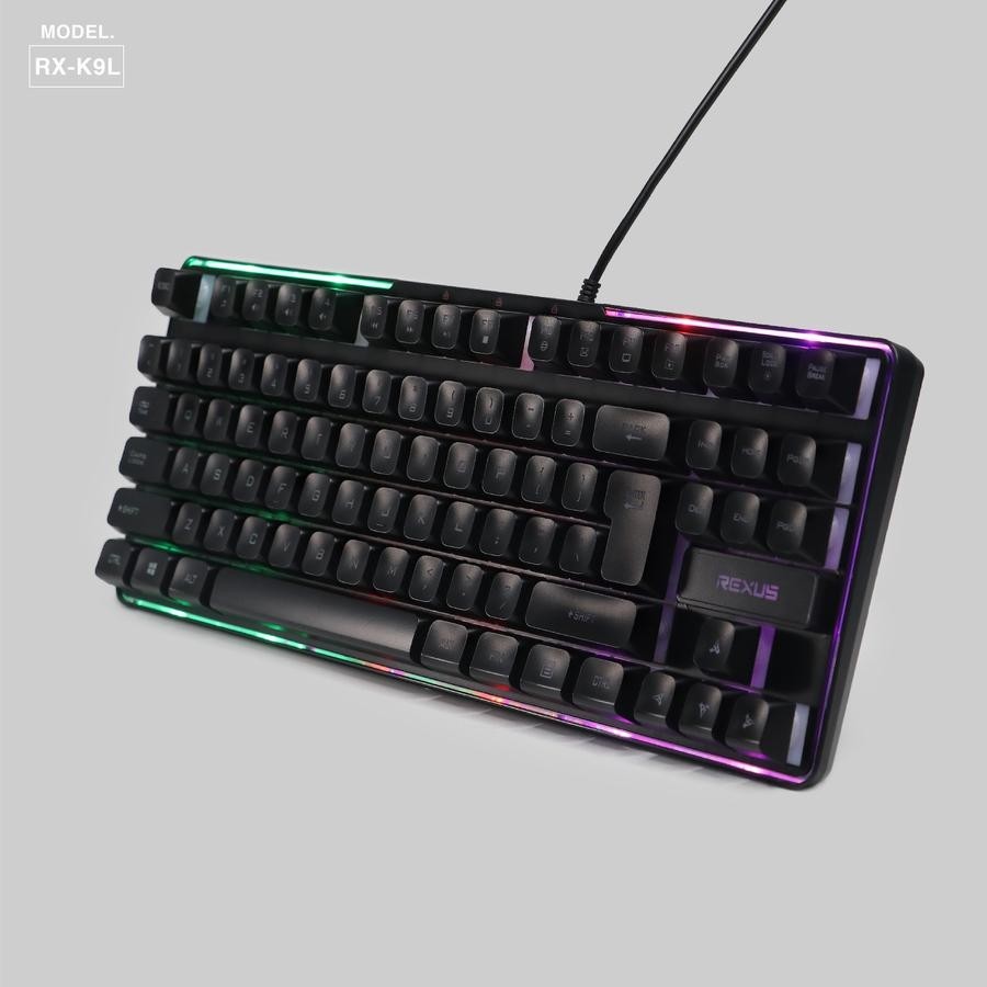 Jual Rexus K9L / K-9L / K9-L / K 9 L Keyboard Membrane Battlefire - RGB ...