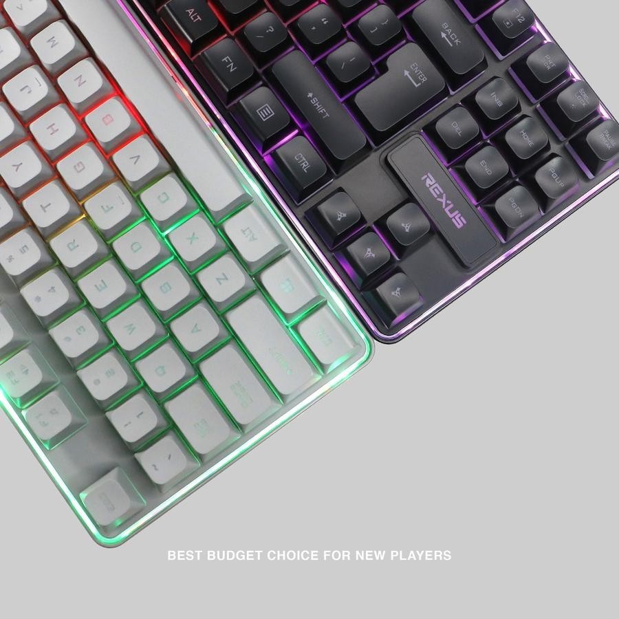 Jual Rexus K9L / K-9L / K9-L / K 9 L Keyboard Membrane Battlefire - RGB ...