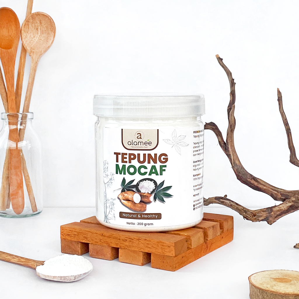 Jual ALAMEE Tepung Singkong Mocaf Gluten Free Powder Pengganti Terigu ...