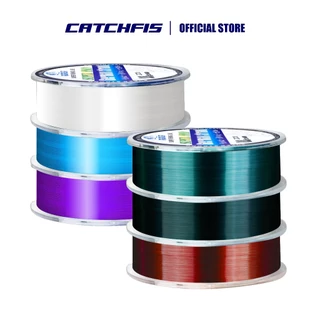 Catchfis - Tali Pancing Germany Fishing Line 200m Senar Invisible Bahan Nilon Tahan Lama Panjang