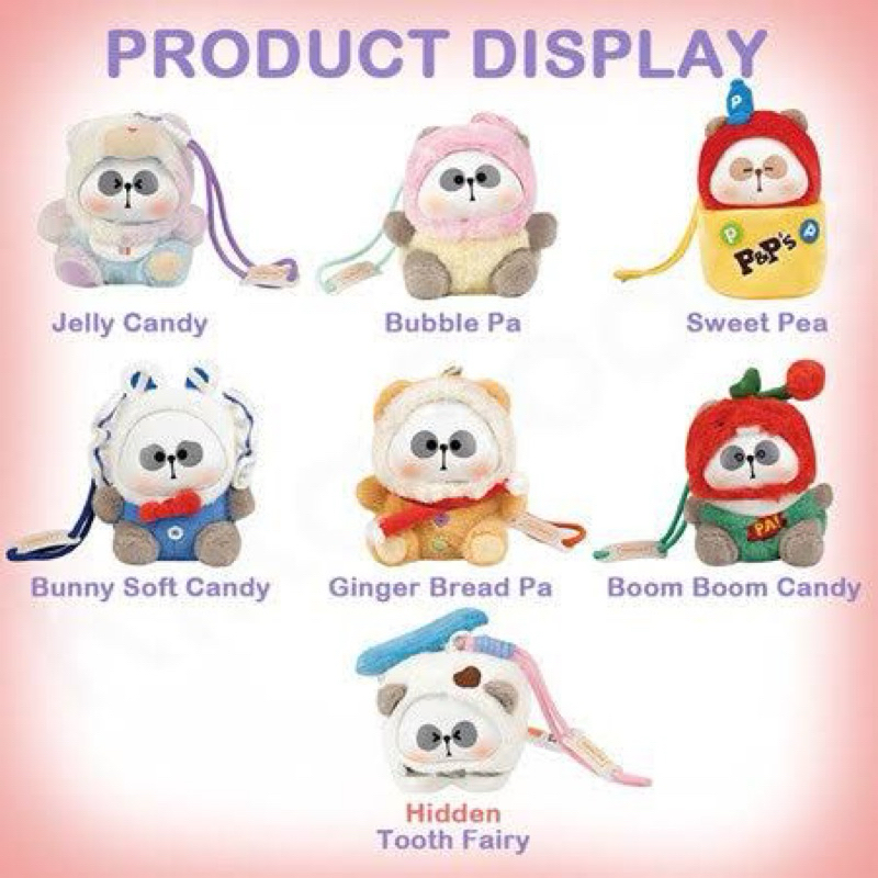 Jual Mr. Pa Candy Series Blind Box Toycity Mr Pa gantungan tas