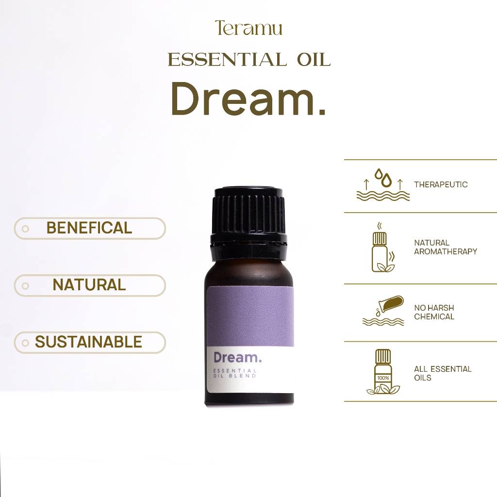 Jual Essential Oil Aromatherapy Diffuser Peaceful Relaxing Sleep Dream ...