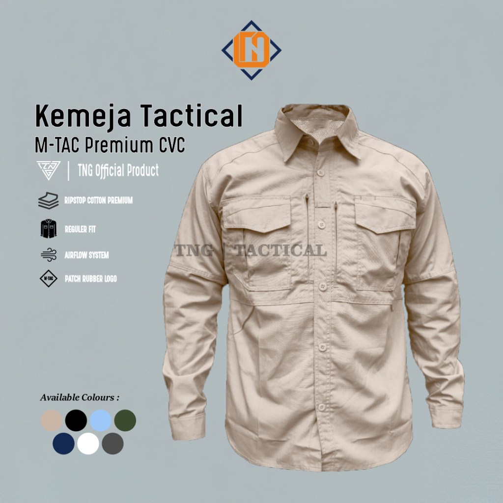 Jual [Limited Edition] TNG Official - Kemeja M-Tac Tactical Lengan ...