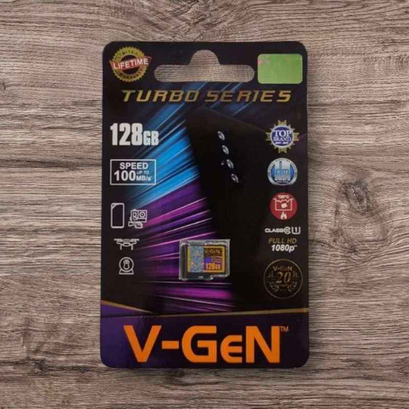 Jual Vgen Memory Card MicroSD Turbo Series 128gb/64gb | Shopee Indonesia