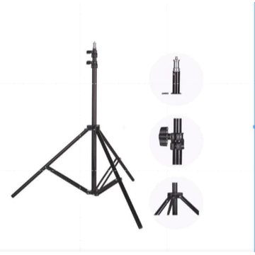 Ringlight Set Lengkap Besar Terang Dengan 26Cm Tripod 2Meter