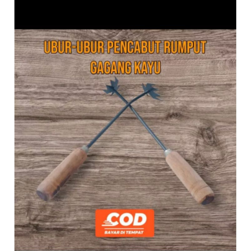 Jual Alat pencabut rumput,Bahan baja asli,gagangkayu | Shopee Indonesia