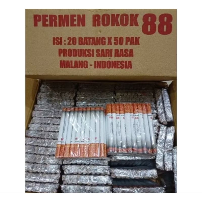 Jual 20PCS PERMEN COKLAT JADUL BENTUK ROKOK | Shopee Indonesia