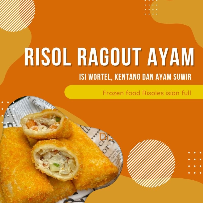Jual Frozen Risol Ragout Ayam Isi 5 Perbox | Shopee Indonesia