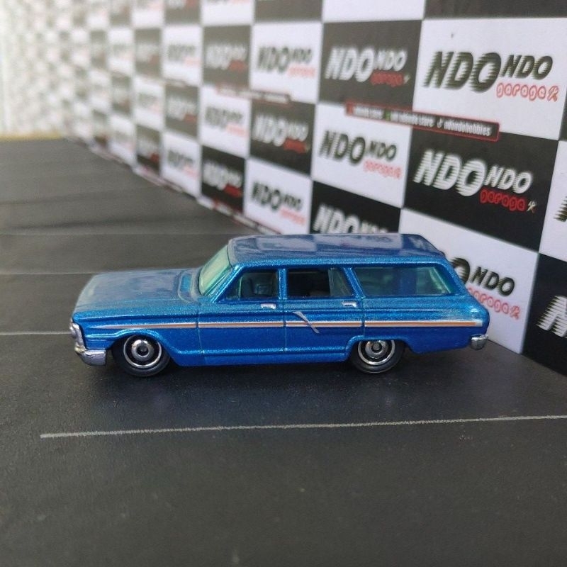 Matchbox 2018 – '59 Chevy Wagon In Blau | MBX Road Trip Serie 8/35
