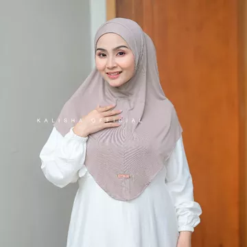 Kalisha X Mima Vanya Instan Bergo Rayon Viscose Size L
