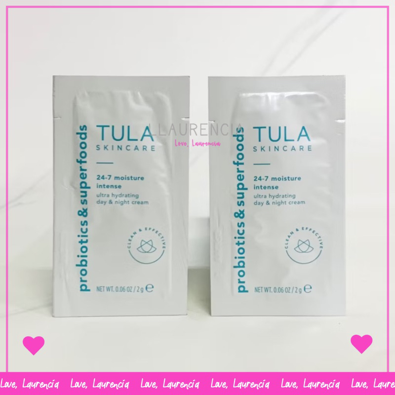 Jual TULA 24-7 Moisture Intense hydrating day & night cream SAMPLE ...