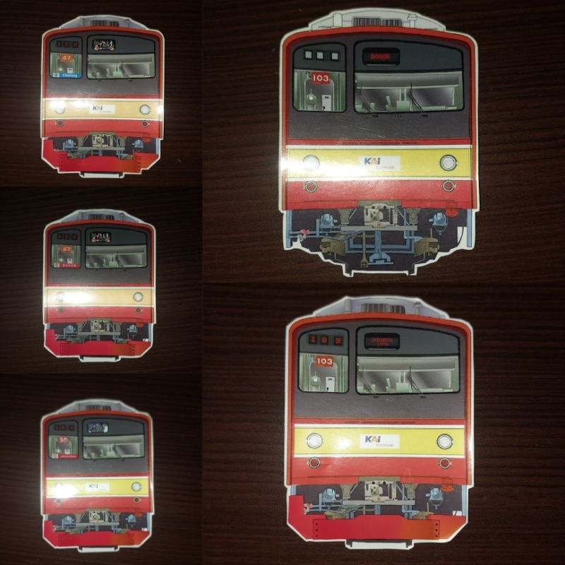 Jual Stiker KRL Kereta JR205 | Shopee Indonesia