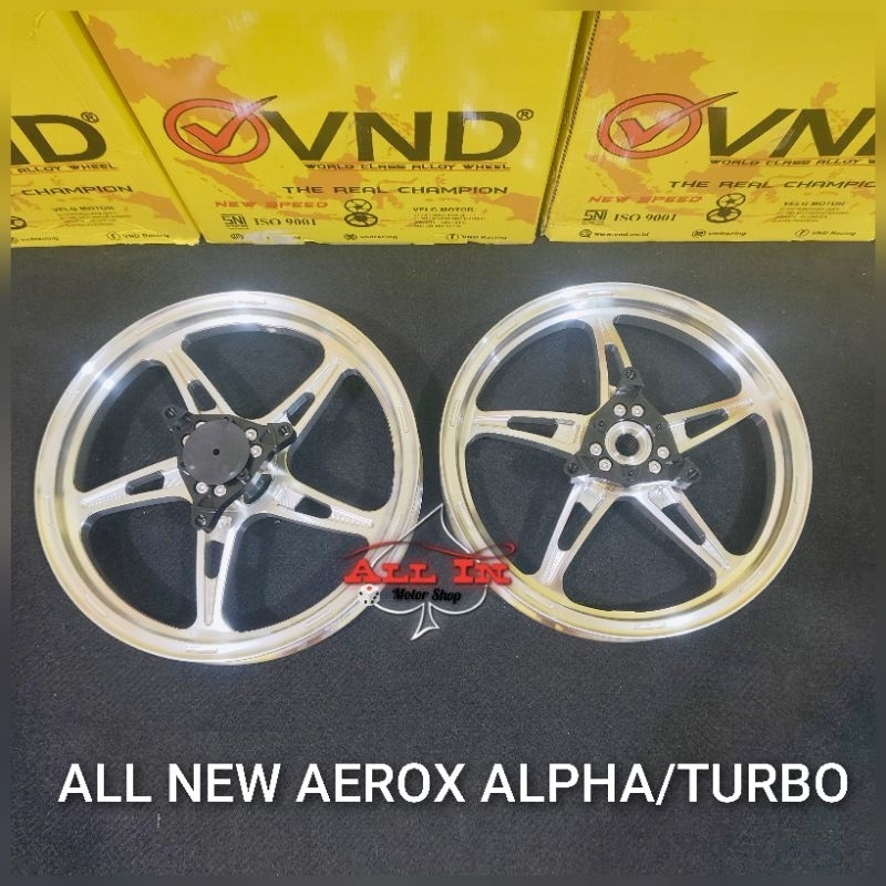 Jual VND velg racing bintang laut yamaha all new aerox alpha turbo/new ...