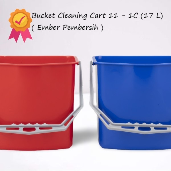 Jual Ember Double Bucket plastik 34L merah/ biru 1 pcs | Shopee Indonesia