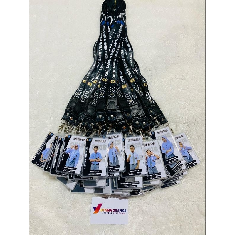 Jual (𝐊𝐈𝐋𝐀𝐓 𝟏 𝐇𝐀𝐑𝐈 𝐉𝐀𝐃𝐈) PAKET Lanyard +Id Card +Frame Holder Custom ...