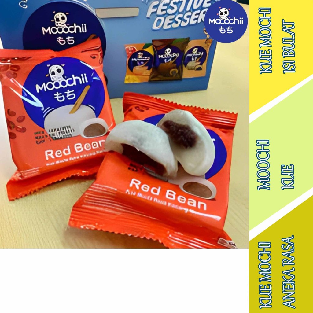 Jual Kue Mochi Aneka Varian Rasa - Moochi - Kue Mochi Isian Bulat ...