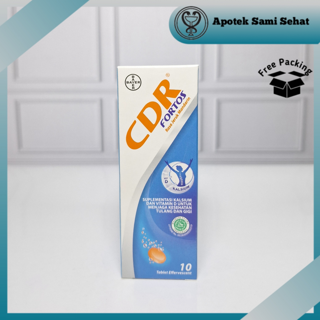 Jual 1 tube CDR Fortos 10 Tablet | Shopee Indonesia