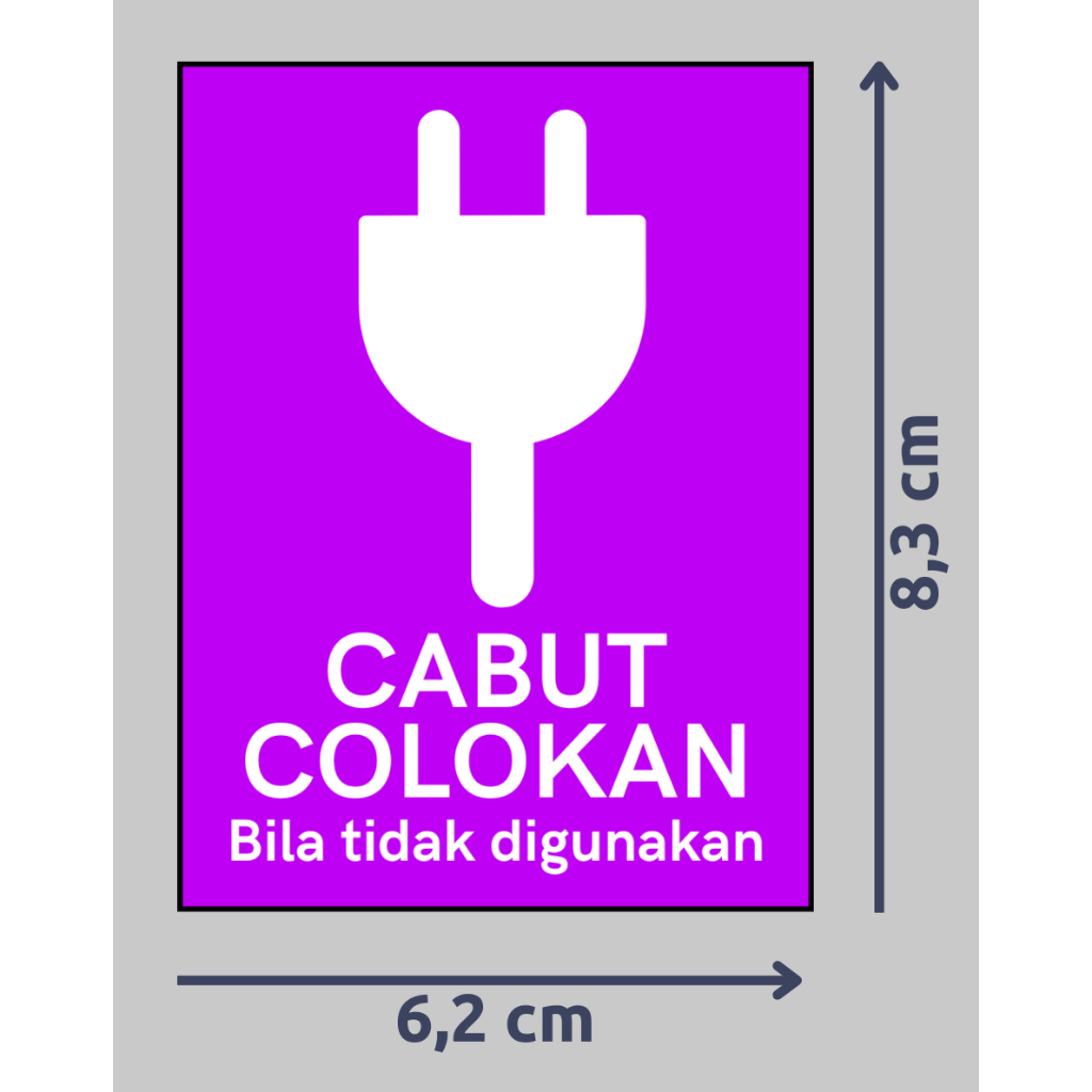 Jual STICKER HEMAT ENERGI STICKER HEMAT AIR STICKER MATIKAN LAMPU ...