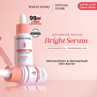 White Story Advanced Niacin Bright Serum - Serum untuk Wajah Cerah, Bersih, & Glowing